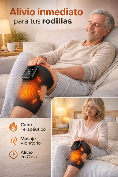 Calefactor Terapéutico de Rodilla con vibración